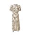 Robe ecru à pois femme morgan rovita-2