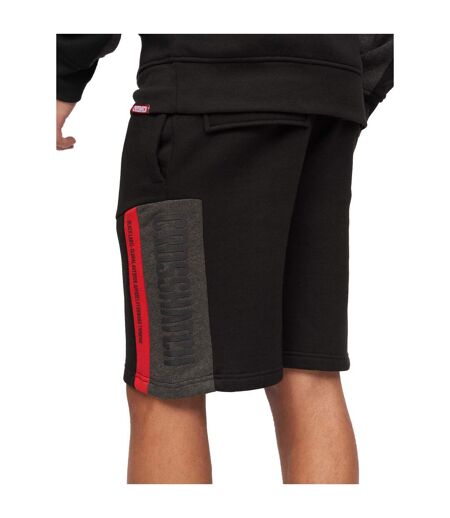 Mens silomane shorts black Crosshatch