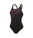 Maillot de bain 1 pièce hyperboom placement femme noir / rose Speedo