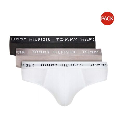 Slips Motif/style Logo Homme Noir Blanc Gris Tommy Hilfiger