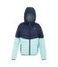 Doudoune Imperméable Hillpack Femme Bleu Marine Bleu Clair Pastel Regatta-2
