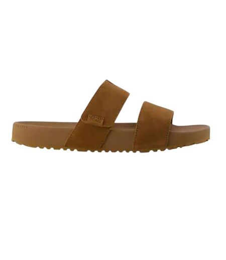 Mens Nico Suede Flat Sandals Dark Brown Toms