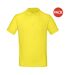 Pack of 2  Mens inspire polo  solar yellow B&C