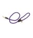 Twisted dog lead one size purple Digby & Fox-1