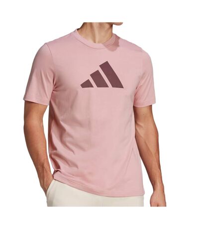 T-shirt Rose Homme Adidas M Fi 3bar