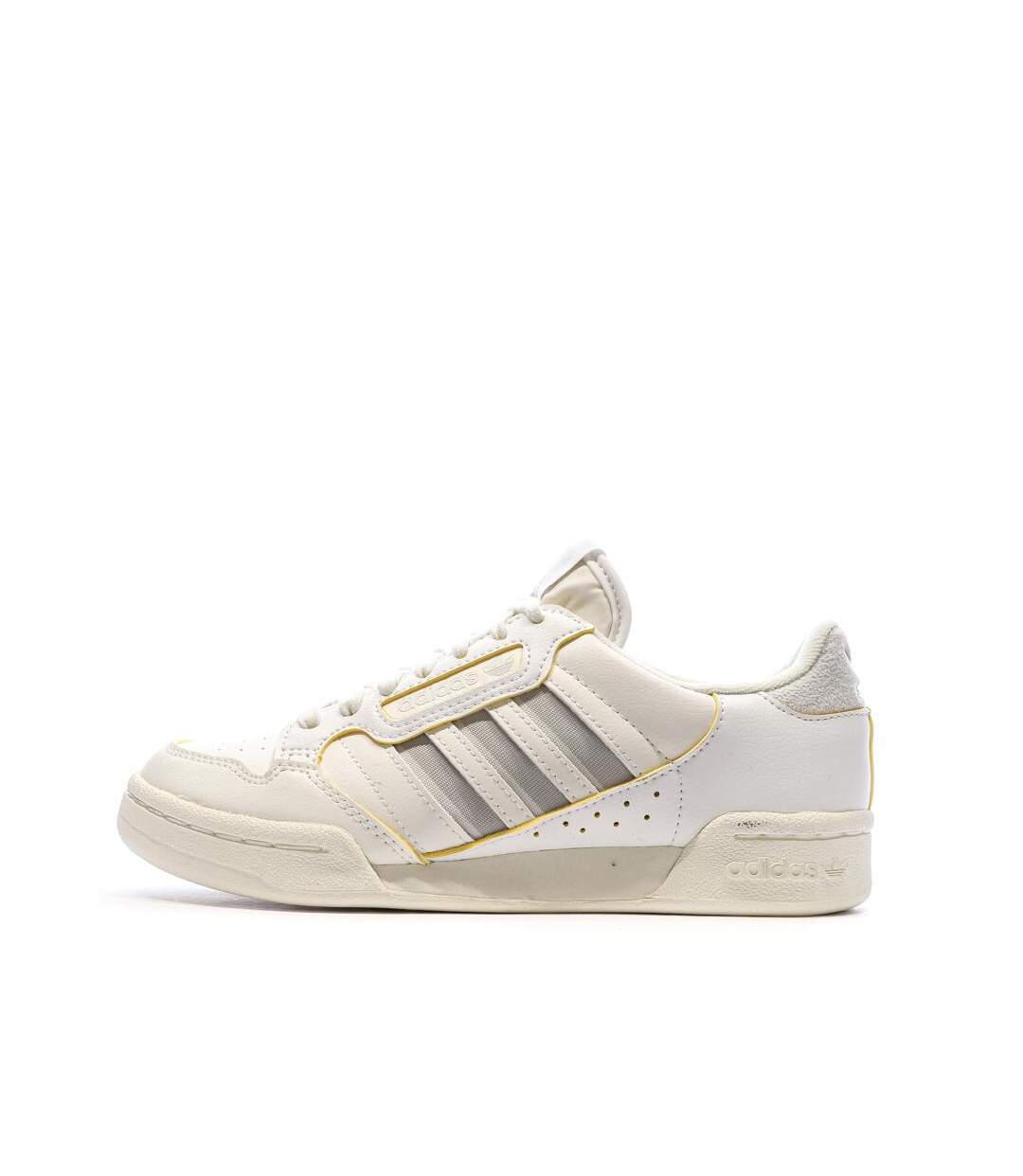 Baskets blanches/grises homme adidas continental 80-1