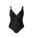 Maillot de bain 1 pièce noir Désinvolte-1