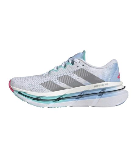 Baskets Adistar Byd Femme Blanc Argenté Turquoise Pâle Adidas