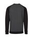 T-shirt Manches Raglan Homme Charbon Noir Chiné Build Your Brand-2