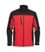 Mens Cascades Soft Shell Jacket Red Black Stormtech-1