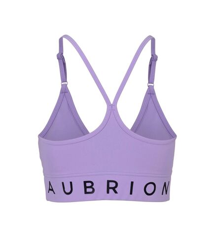 Brassière de sport invigorate femme lavande Aubrion Aubrion