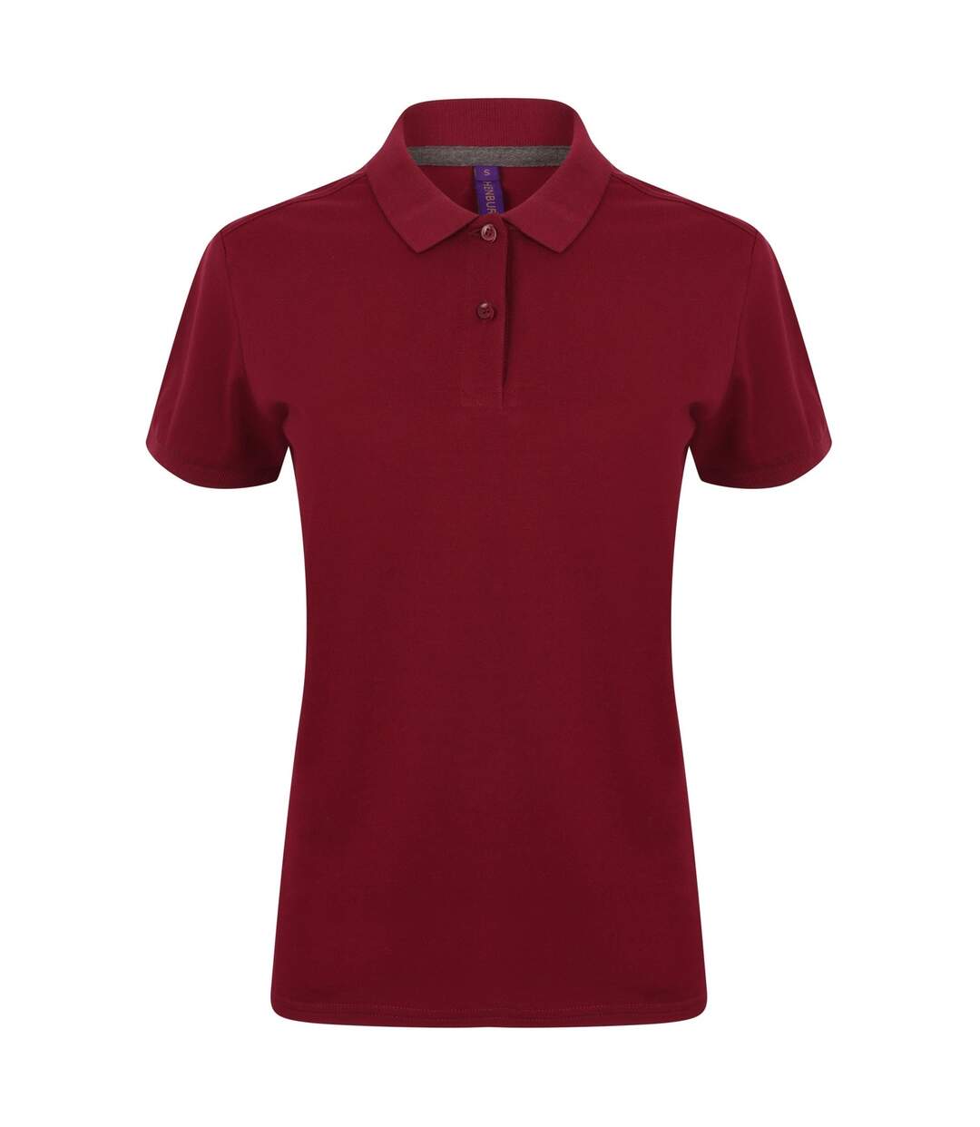 Polo Uni Femme Bordeaux Henbury-1