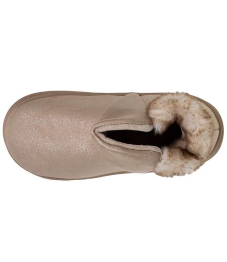 Isotoner Chaussons Bottillons femme semelle bloup extra confort