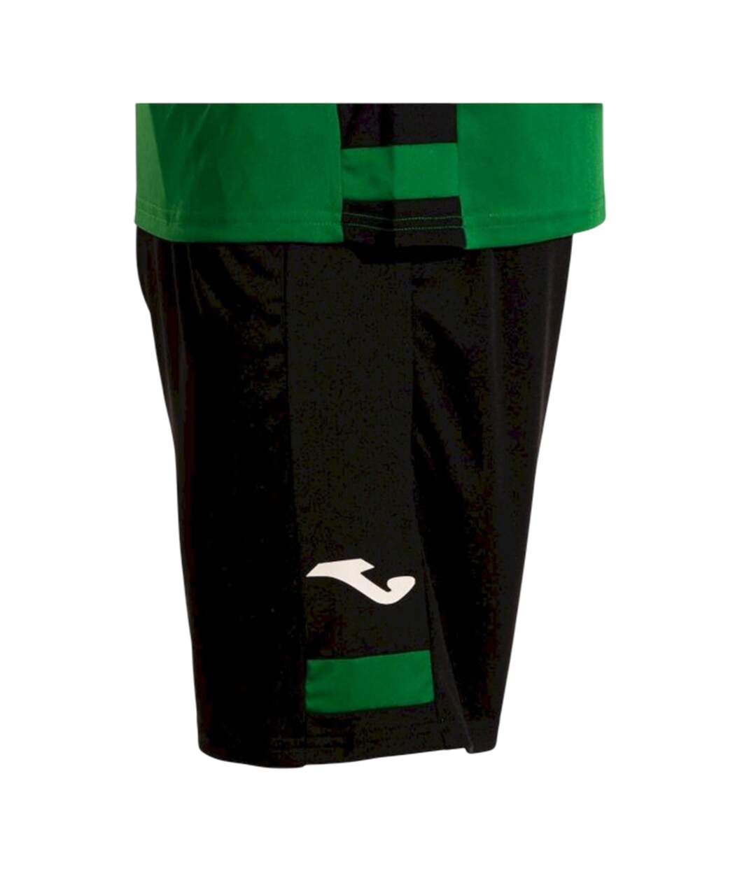 Mens Regular Football Kit Set Black Green Joma-3