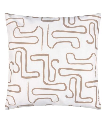 Furn - Housse de coussin d'extérieur KLAY (Beige pâle) (43 cm x 43 cm) - UTRV3091