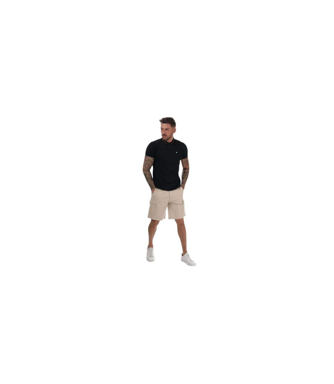 Mens High Desert Cargo Shorts Stone Weekend Offender-1