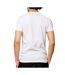 2x t-shirt blanc/vert homme kaporal tifth - l-3
