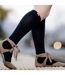 1 Pack Wide Calf Moisture Wicking Nylon Graduated Compression Socks | 30-40 mmHg-3