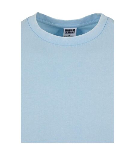 Haut Manches Longues Motif/style Délavé À L'acide Homme Bleu Baltique Urban Classics