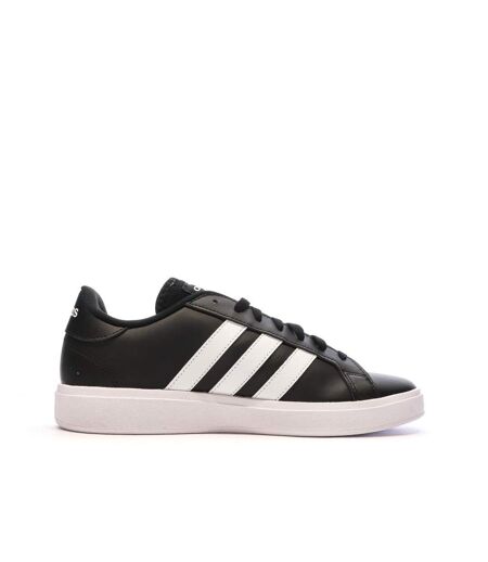 Baskets noires/blanches homme adidas grand court base 2.0