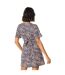 Womens/ladies ditsy print empire seam mini dress multicoloured Dorothy Perkins-2
