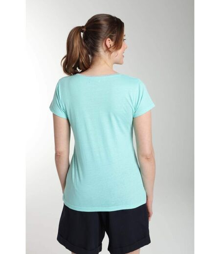 Tee Shirt Col V Lurex Manches Courtes Femme Tee Sun Carage() | Gerard Pasquier Avec Col-v | Gerard P