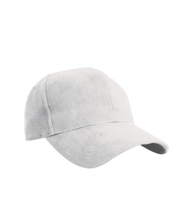 Result Headwear Unisex Adult Pro Style Heavy Drill Cap (White) - UTPC6758