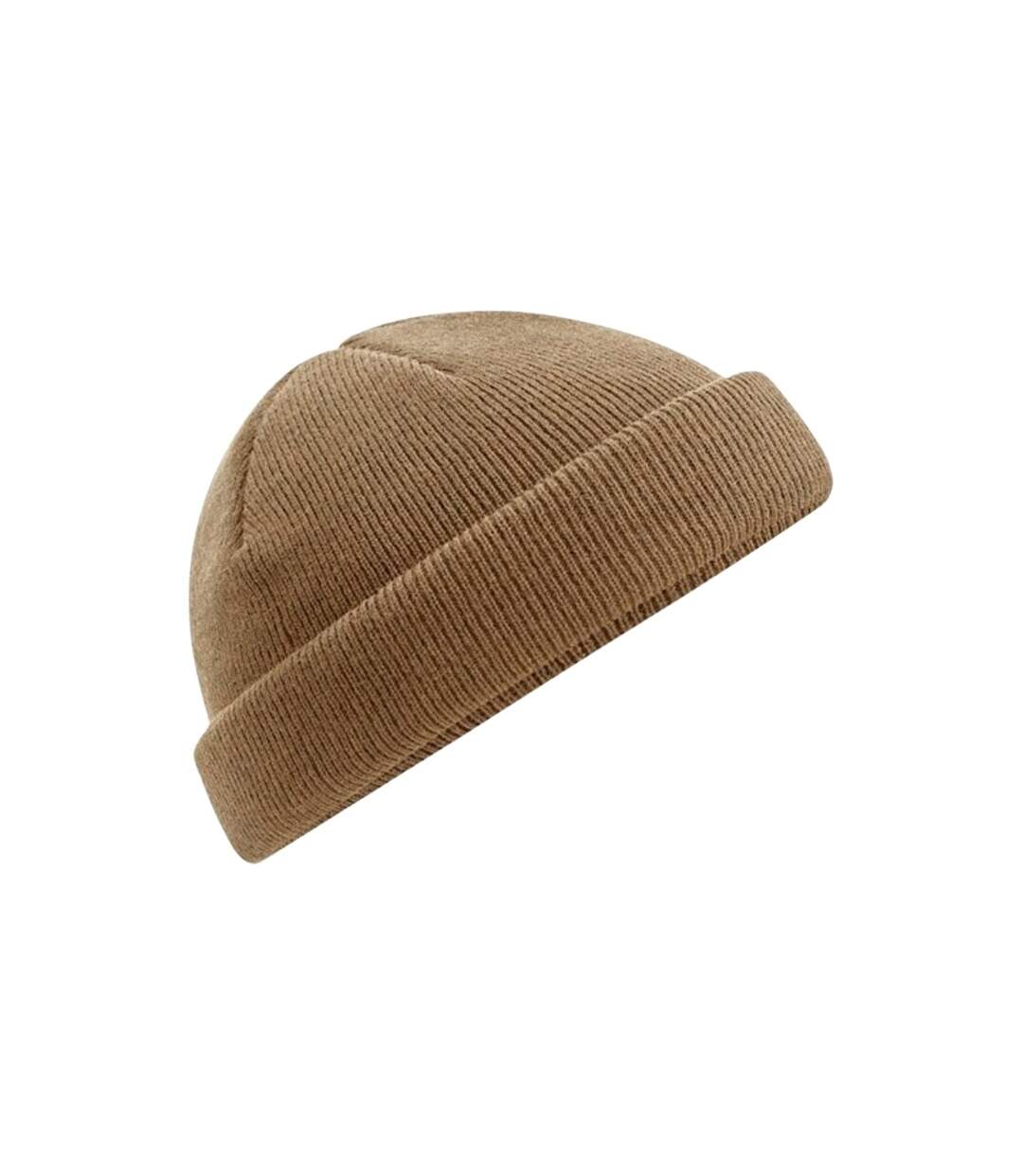 Bonnet fisherman beige foncé Beechfield-1