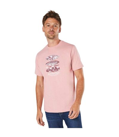 T-shirt gold state homme rose Maine Maine