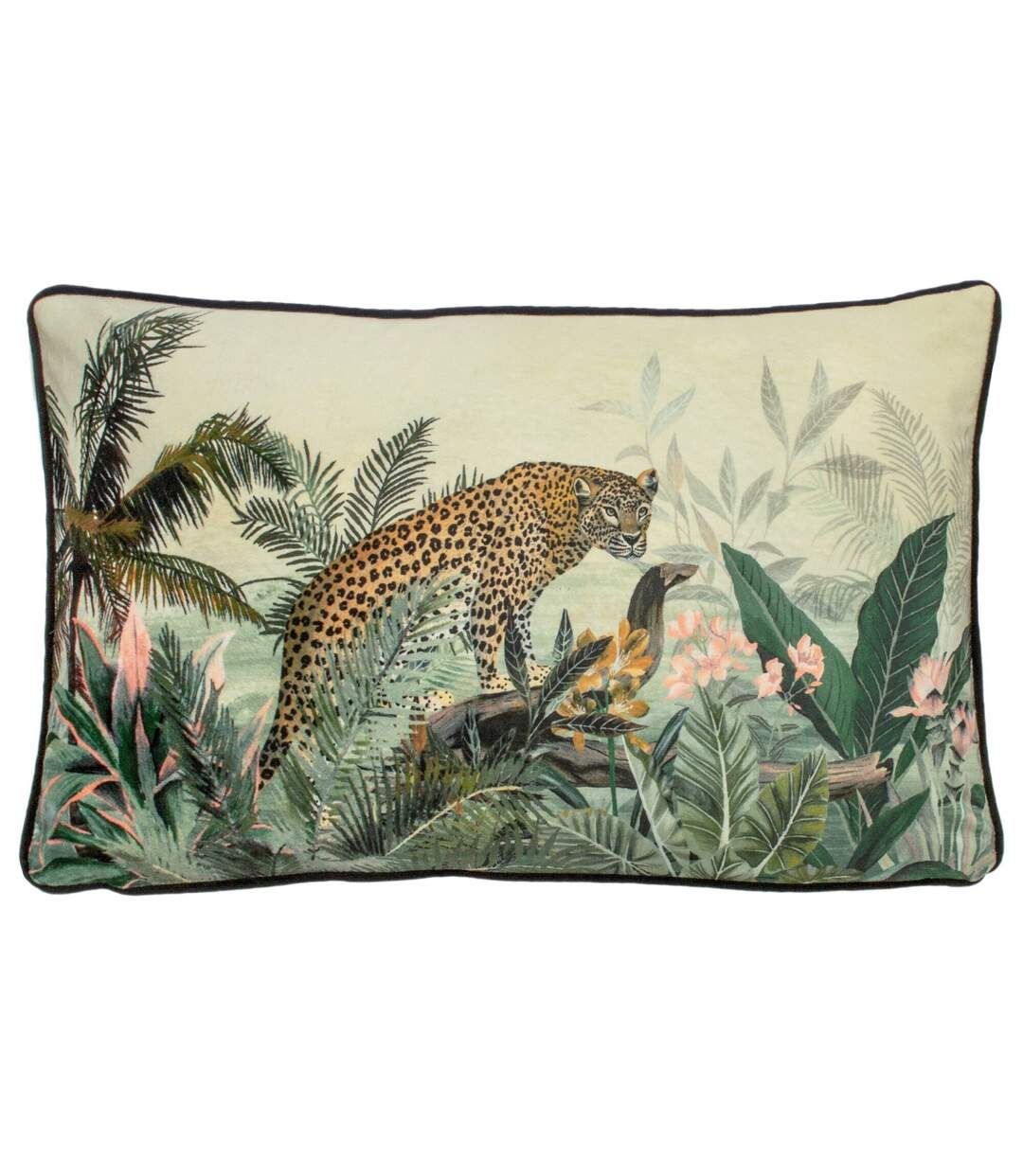 Manyara leopard cushion cover one size multicoloured Evans Lichfield