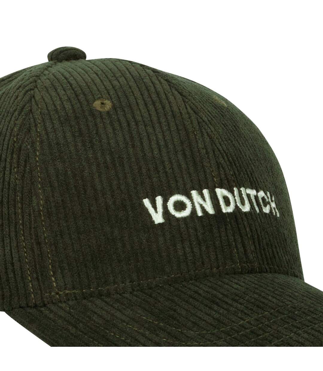 Casquette homme Baseball en velours cotelé et broderie Velvet Vondutch