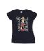 Disney T-shirt en coton Pinocchio Nothing But Trouble - Femmes/Ladies (Bleu marine) - UTBI36725-1