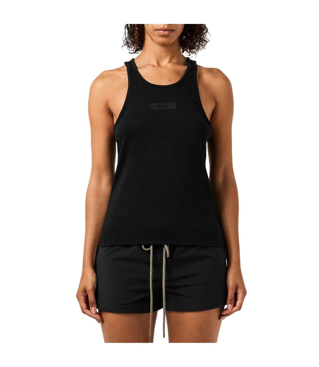 Débardeur Femme Noir Fear Of God Essentials-3