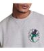 Sweat Style Imprimé Au Dos Thistle Homme Gris Lyle & Scott-4