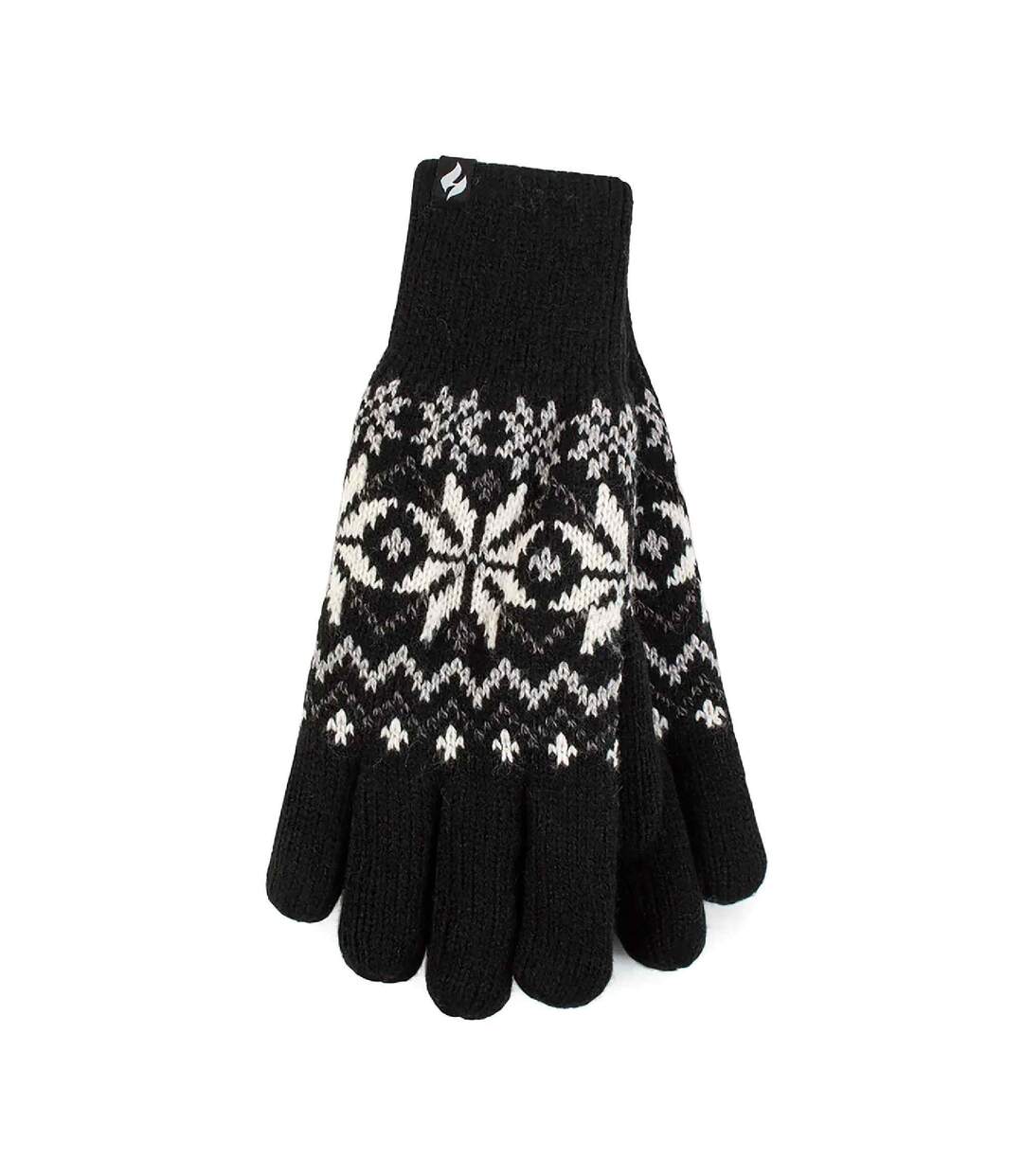 Ladies Knitted Thermal Insulated Gloves for Winter-1