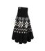 Ladies Knitted Thermal Insulated Gloves for Winter-1