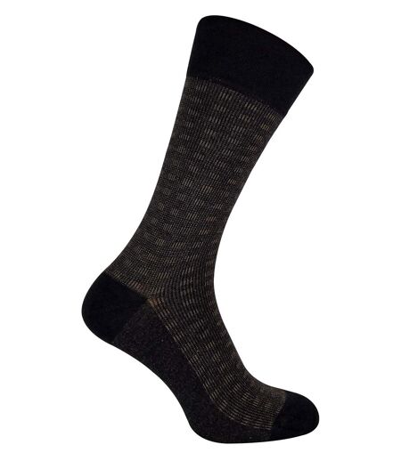 SOCK SNOB - Mens Patterned Design Formal Bamboo Dress Socks