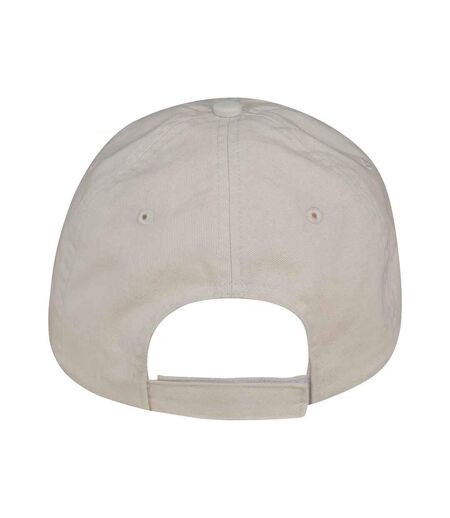 Unisex adult faded washed baseball cap ivory Native Spirit