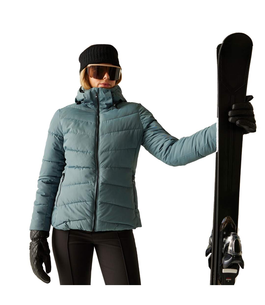 Blouson De Ski Glacier Femme Gris Bleu Dare 2B-1