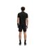 Mens Pl Toc Spin Logo Quarter Zip Polo Shirt Black Boss-3