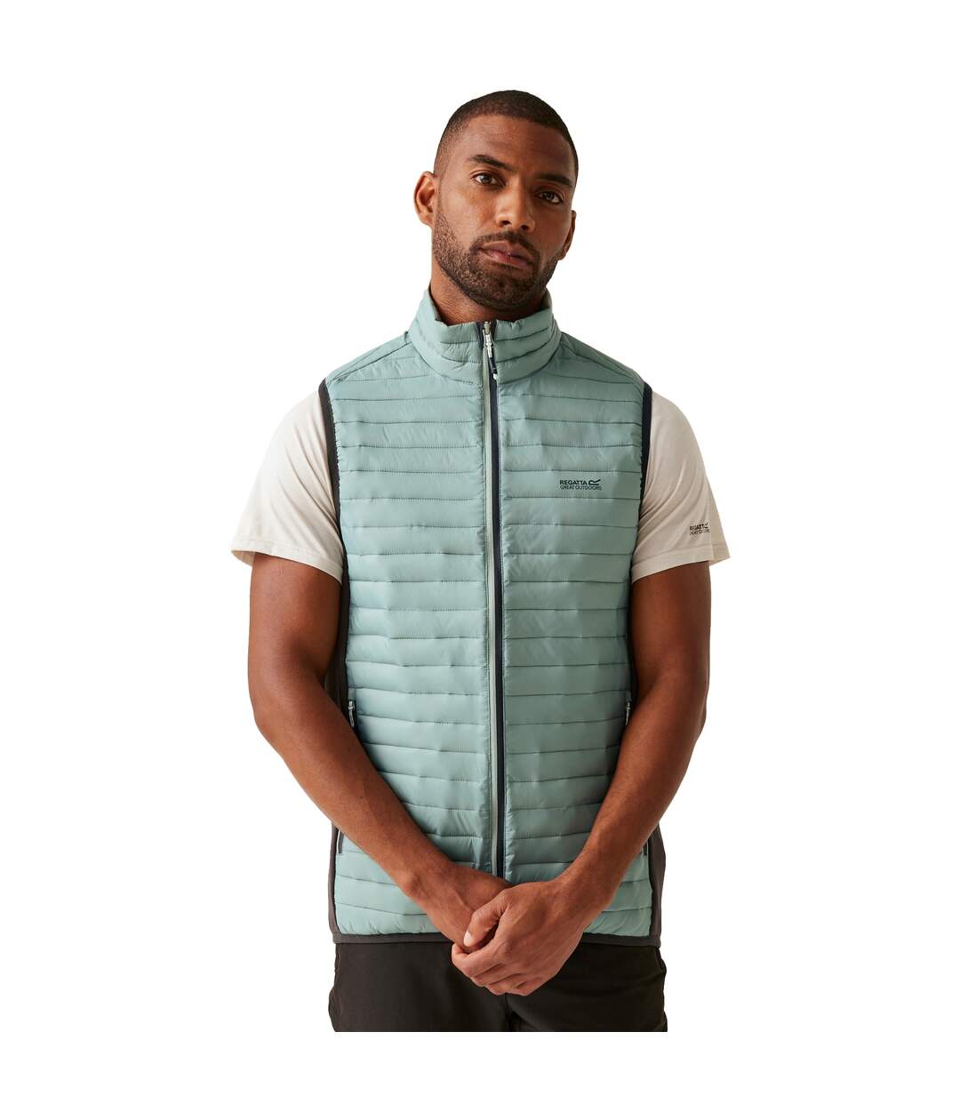 Doudoune Hybride Matelassée Andreson Homme Bleu Marine Regatta-4