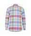 Mens Plaid Button-down Shirt Pink White Pastel Green Ralph Lauren-1
