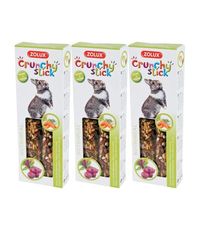 Crunchy stick pour lapin saveur carottes et betterave (Lot de 3)