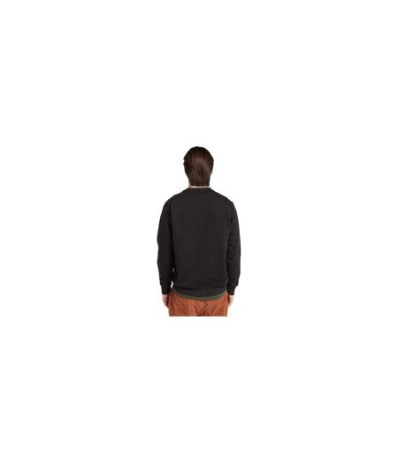 Mens Established 1973 Cotton Blend Sweatshirt Black Timberland