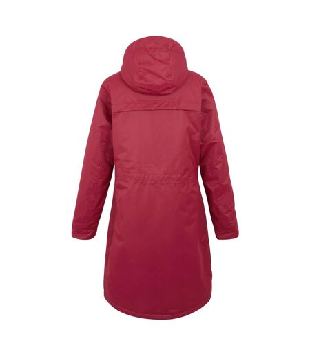 Veste imperméable romine femme rouge foncé / noir Regatta