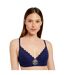 Soutien-gorge ampliforme coque moulée bleu marine Amélie-2