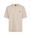 T-shirt Brutalism Homme Gris Clair Boss-1