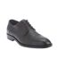 Mens Derrek Leather Derby Shoes Black Boss-1