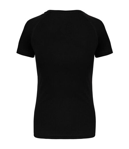Kariban Proact Womens Performance Sports / Training T-shirt (Black) - UTRW2718