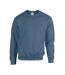Mens Heavy Blend Sweatshirt Indigo Gildan-1